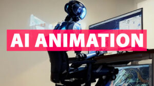 AI animation production