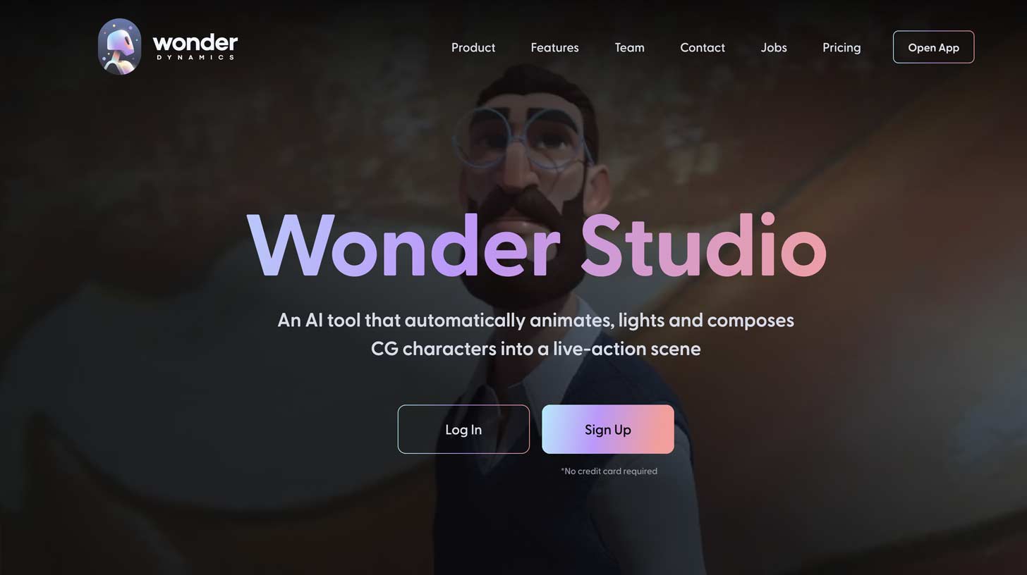 Wonder Studio - CGI AI 3D Animation