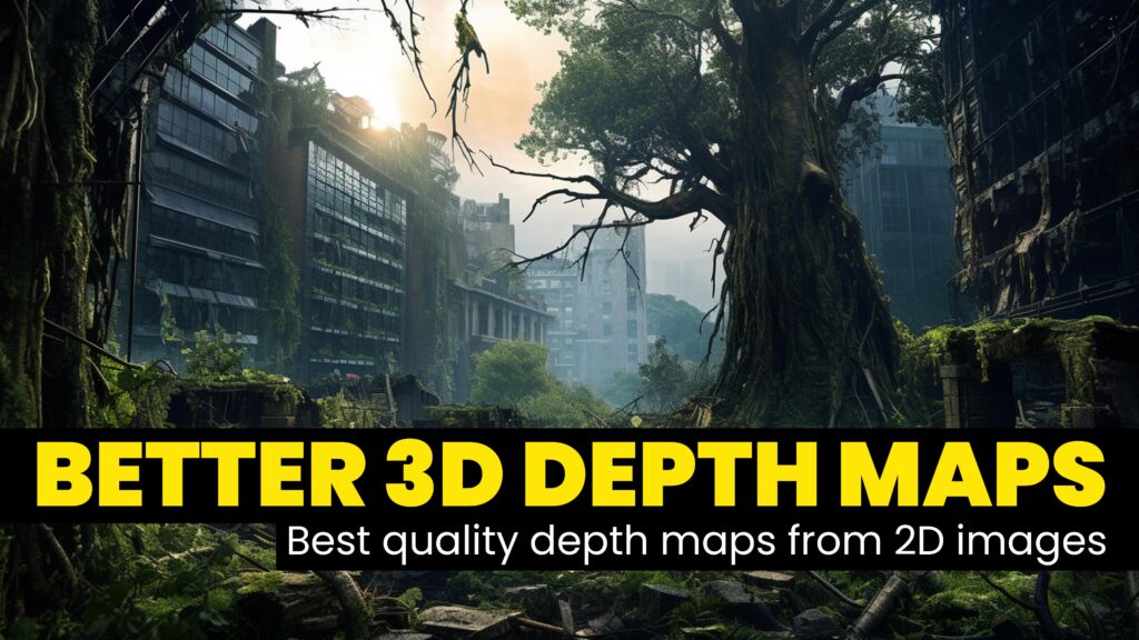 Better quality depth maps with AI tools