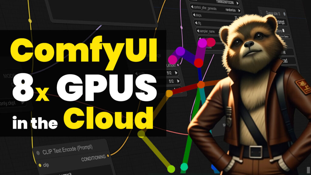 Run ComfyUI in the Cloud rent GPU AI Animation Tutorial