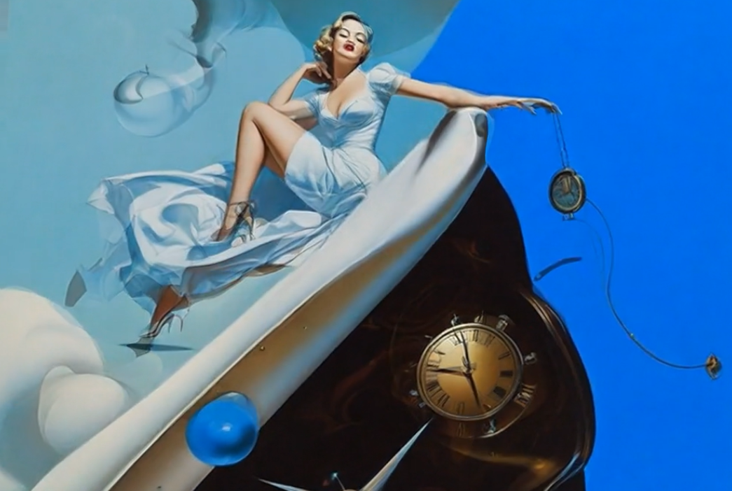 Pin-up : Dali meets Elvgren